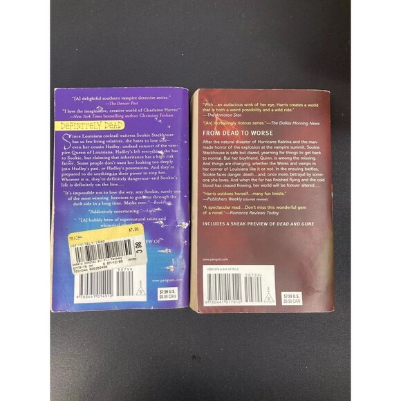 Charlaine Harris Box Set Lot of 9 SOOKIE STACKHOUSE True Blood Book series! - Picture 8 of 11